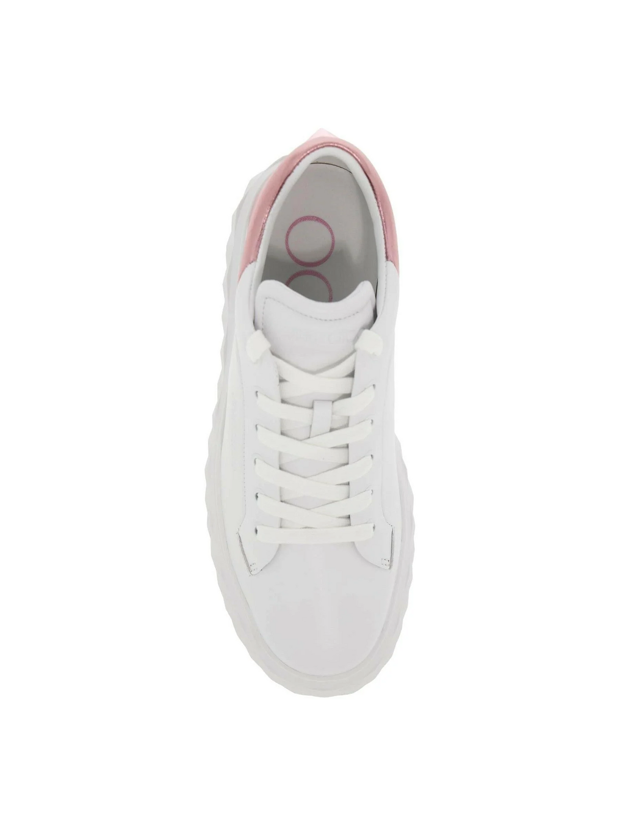 Diamond Maxi/F II Leather Sneakers.