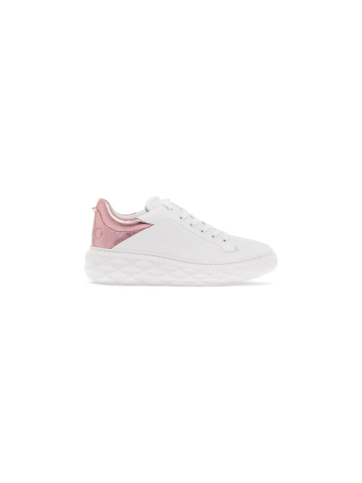 Diamond Maxi/F II Leather Sneakers.