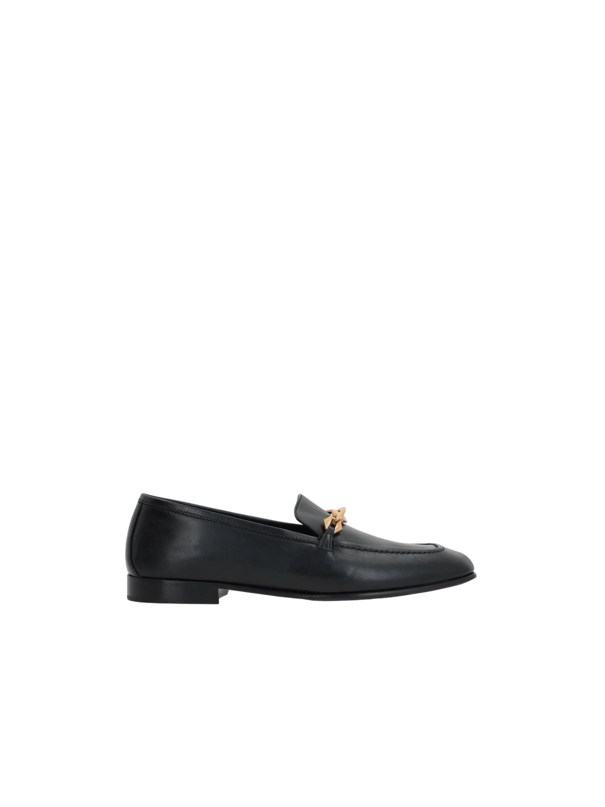 Diamond Tilda Smooth Leather Loafers-JIMMY CHOO-JOHN JULIA