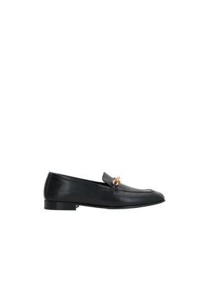 Diamond Tilda Smooth Leather Loafers-JIMMY CHOO-JOHN JULIA