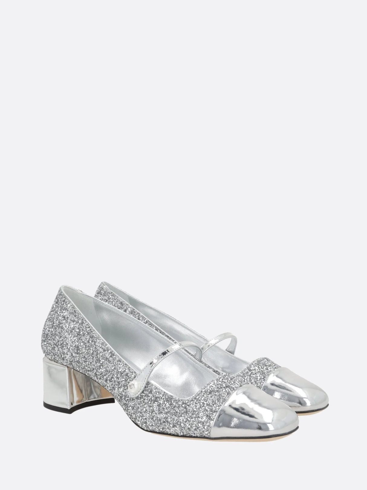 Elisa Glitter Mary-jane Pumps-JIMMY CHOO-JOHN JULIA