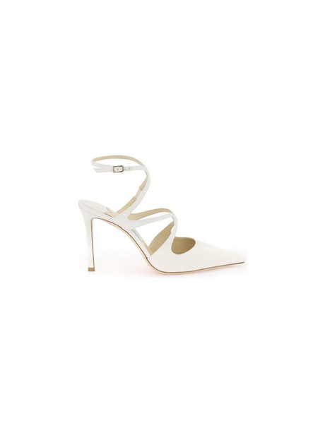 Ivory 'Azia 95' Satin Pumps JIMMY CHOO JOHN JULIA.