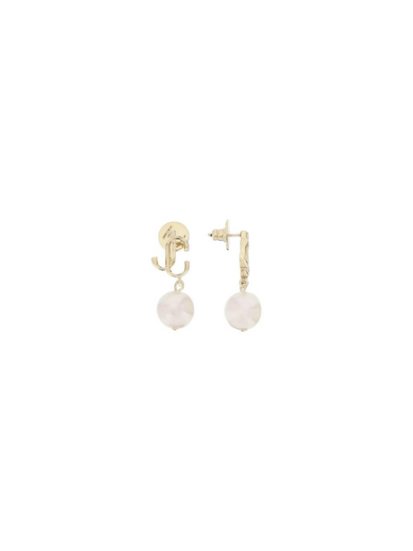 JC Pearl Stud Earrings.