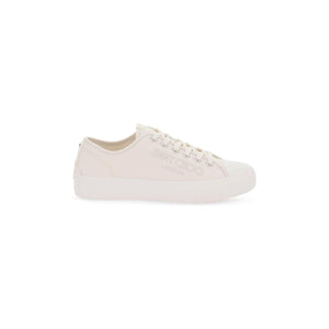 Latte Palma Canvas Low-Top Sneakers JIMMY CHOO JOHN JULIA.