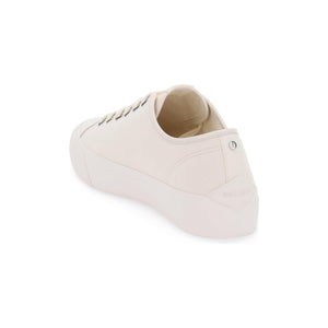 Latte Palma Canvas Low-Top Sneakers JIMMY CHOO JOHN JULIA.