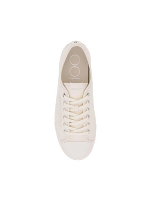 Latte Palma Canvas Low-Top Sneakers JIMMY CHOO JOHN JULIA.