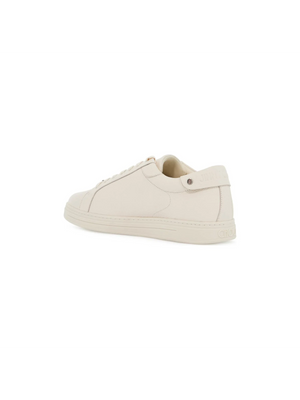 JIMMY CHOO-"Hammered Leather Rome Sneakers -JOHN JULIA.