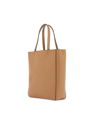 Lenny North-South L Leather Tote Bag.