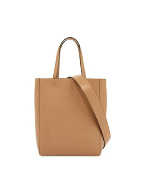 Lenny North-South L Leather Tote Bag.