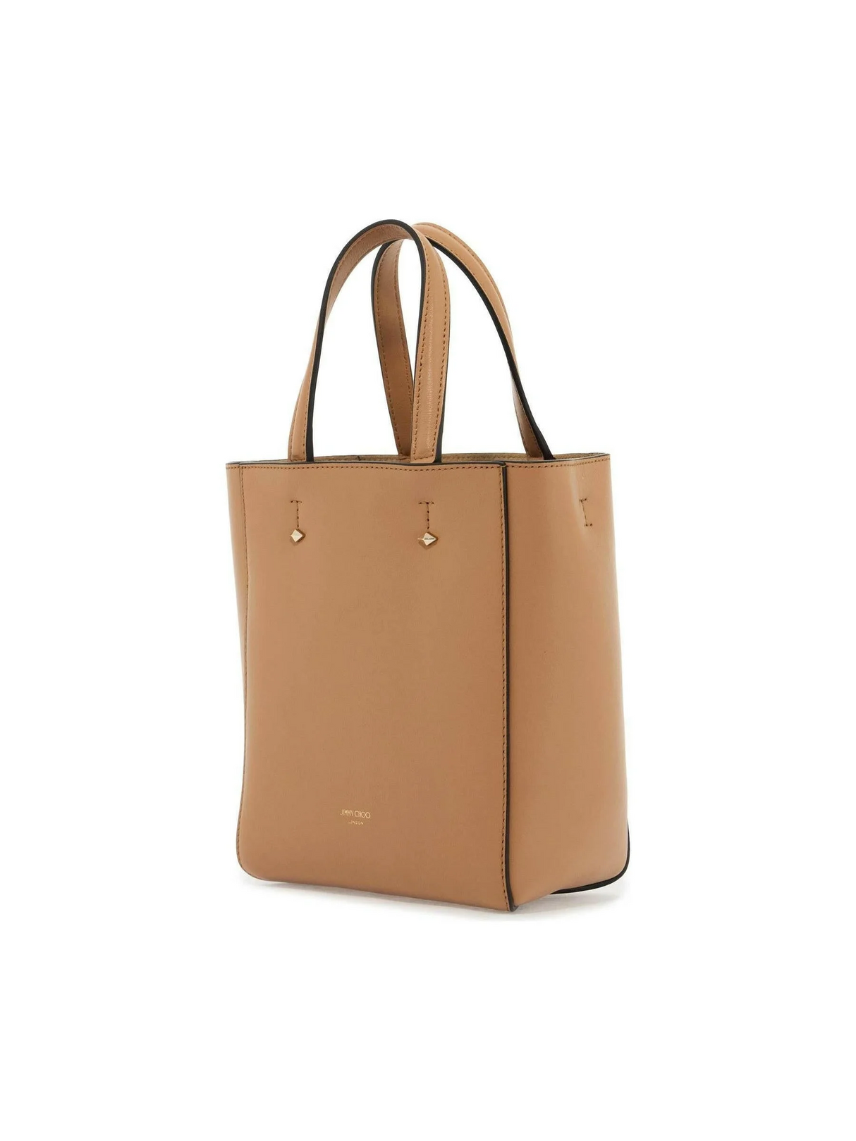 Lenny North-South S Leather Tote Bag.