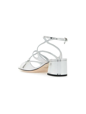 Metallic Leather Azilia 45 Sandals.