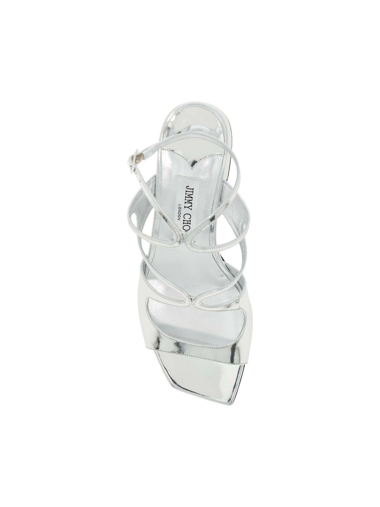 Metallic Leather Azilia 45 Sandals.