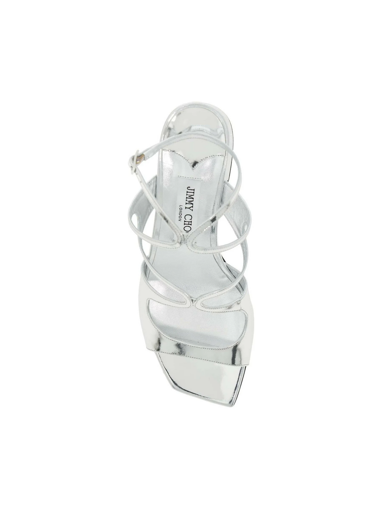 Metallic Leather Azilia 45 Sandals.