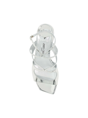 Metallic Leather Azilia 45 Sandals.