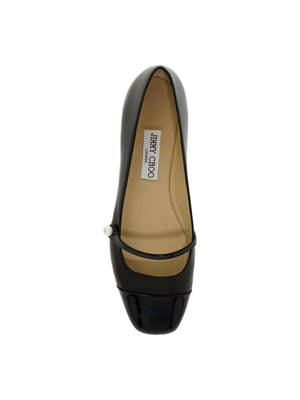 Nappa Leather Elisa Ballerina Flats.