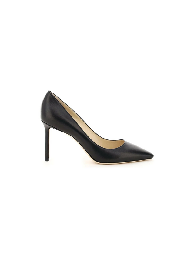 Romy 85 Nappa Leather Pumps-Jimmy Choo-JOHN JULIA