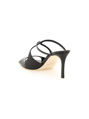 Anise 75 Patent Leather Mules-Jimmy Choo-JOHN JULIA