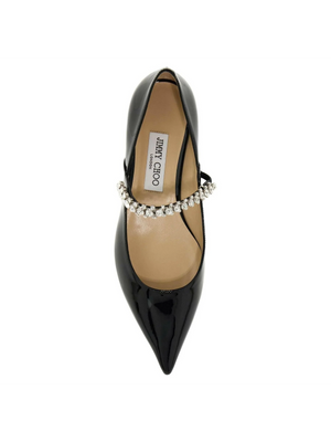 Patent Leather Bing Pump Flat.