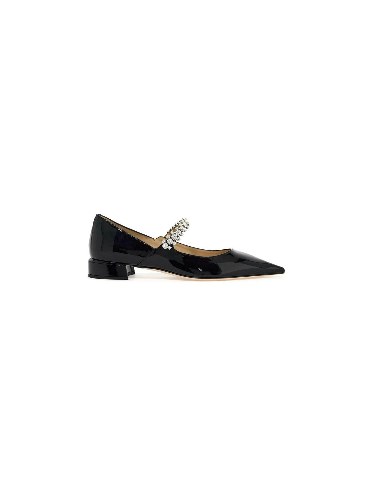 Patent Leather Bing Pump Flat.