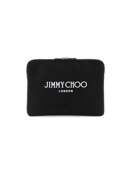 Pouch With Logo JIMMY CHOO JOHN JULIA.