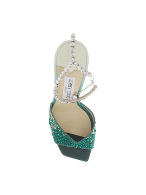 Saeda Crystal Embellished Sandals-Jimmy Choo-JOHN JULIA