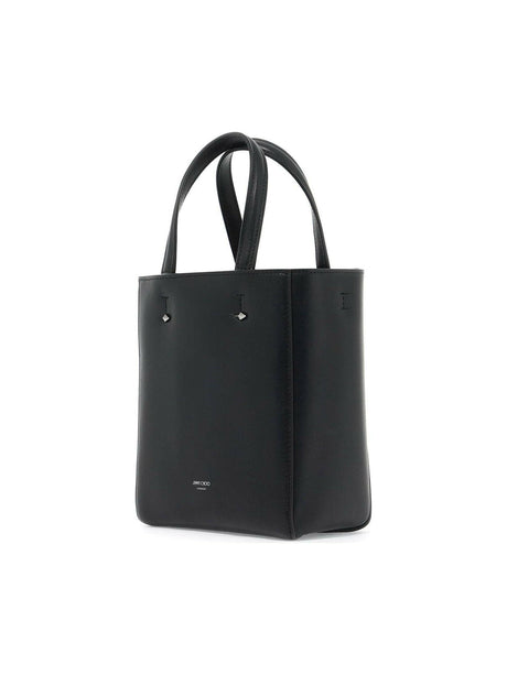 Smooth Leather Lenny North-South Tote Bag.