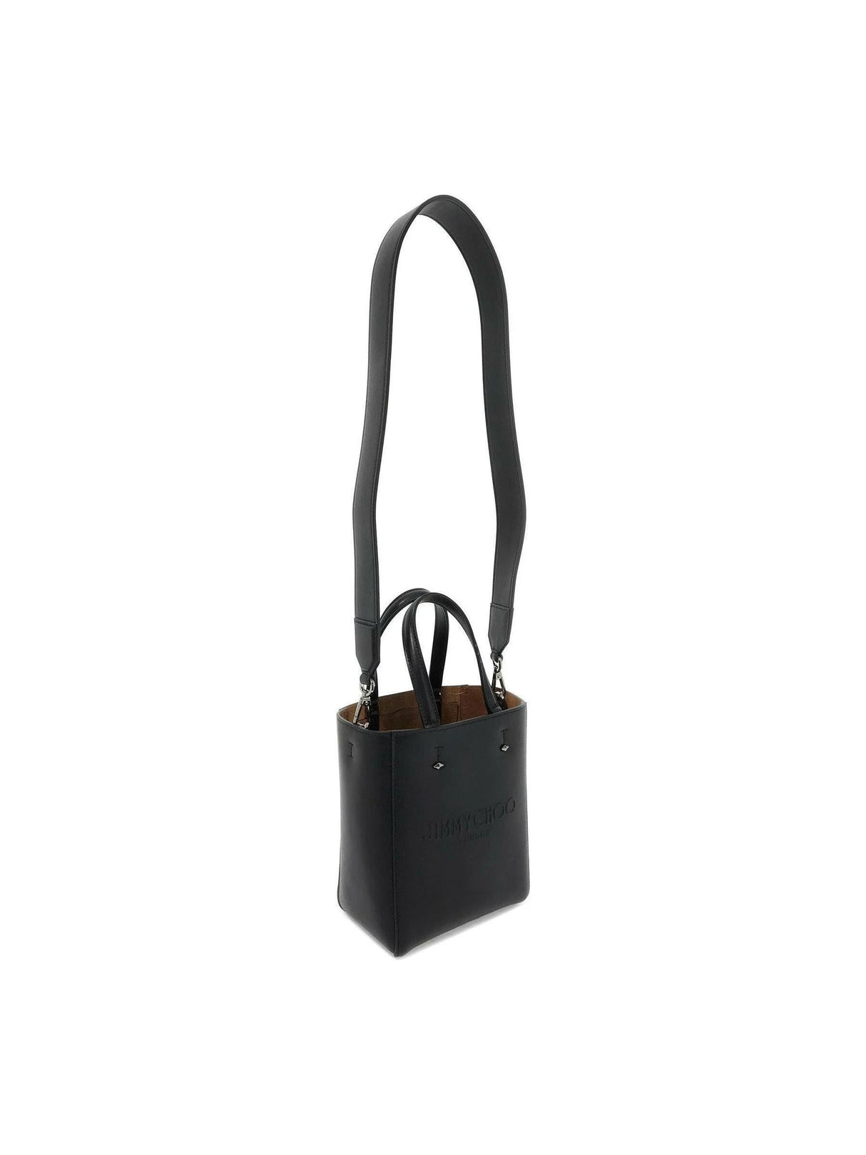 Smooth Leather Lenny North-South Tote Bag.