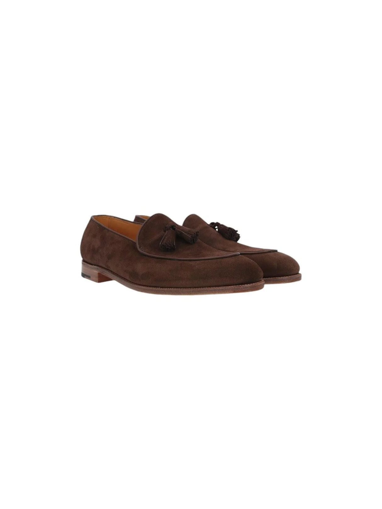 Edmond Tassel-detailed Suede Loafers-JOHN LOBB-JOHN JULIA