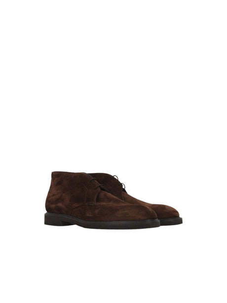 Heywood Suede Lace-up Shoes-JOHN LOBB-JOHN JULIA