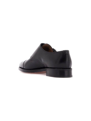 Smooth Leather William Monk Strap Loafers