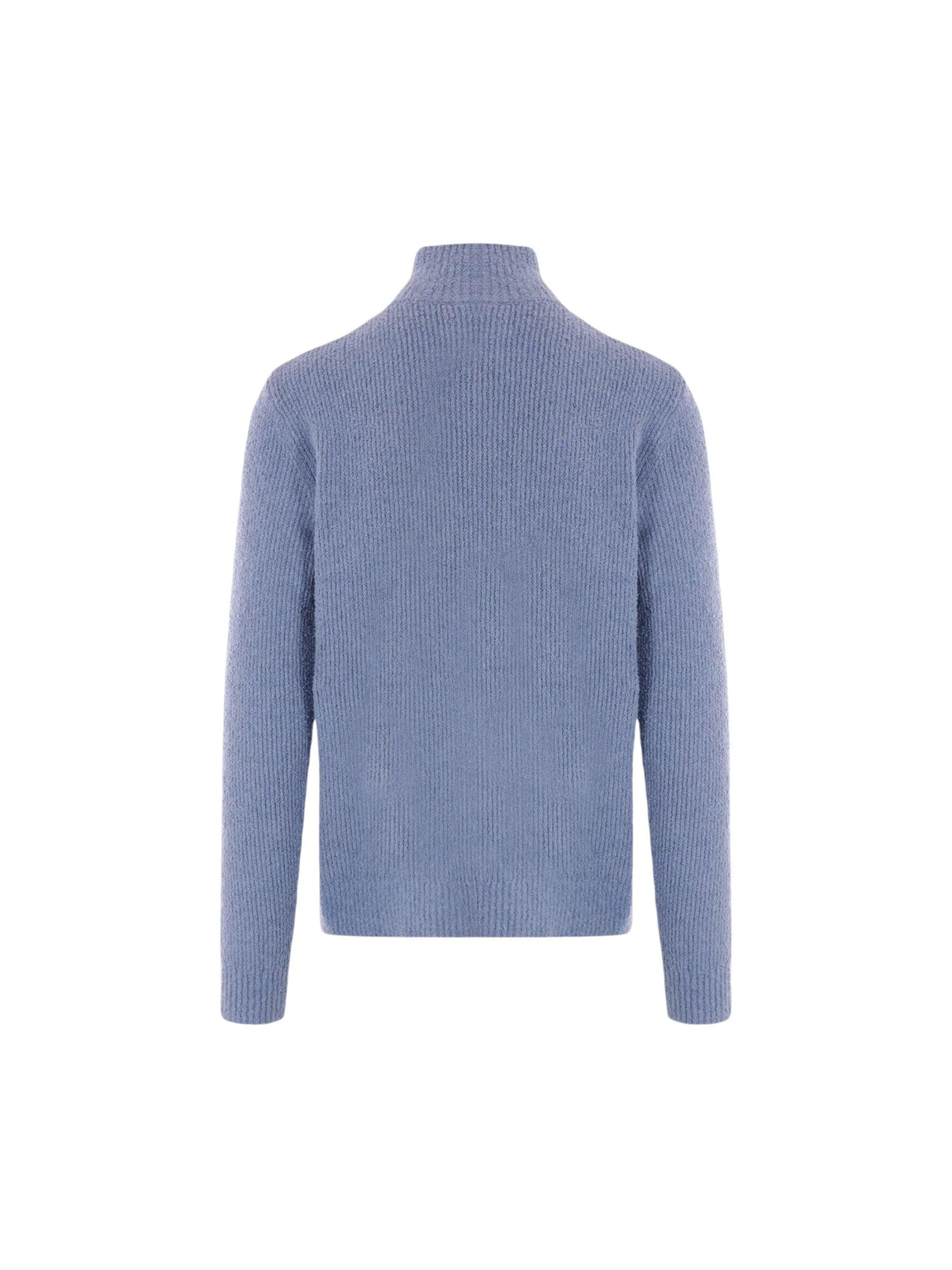 Henley Bouclé Half-zip Sweater-JW ANDERSON-JOHN JULIA