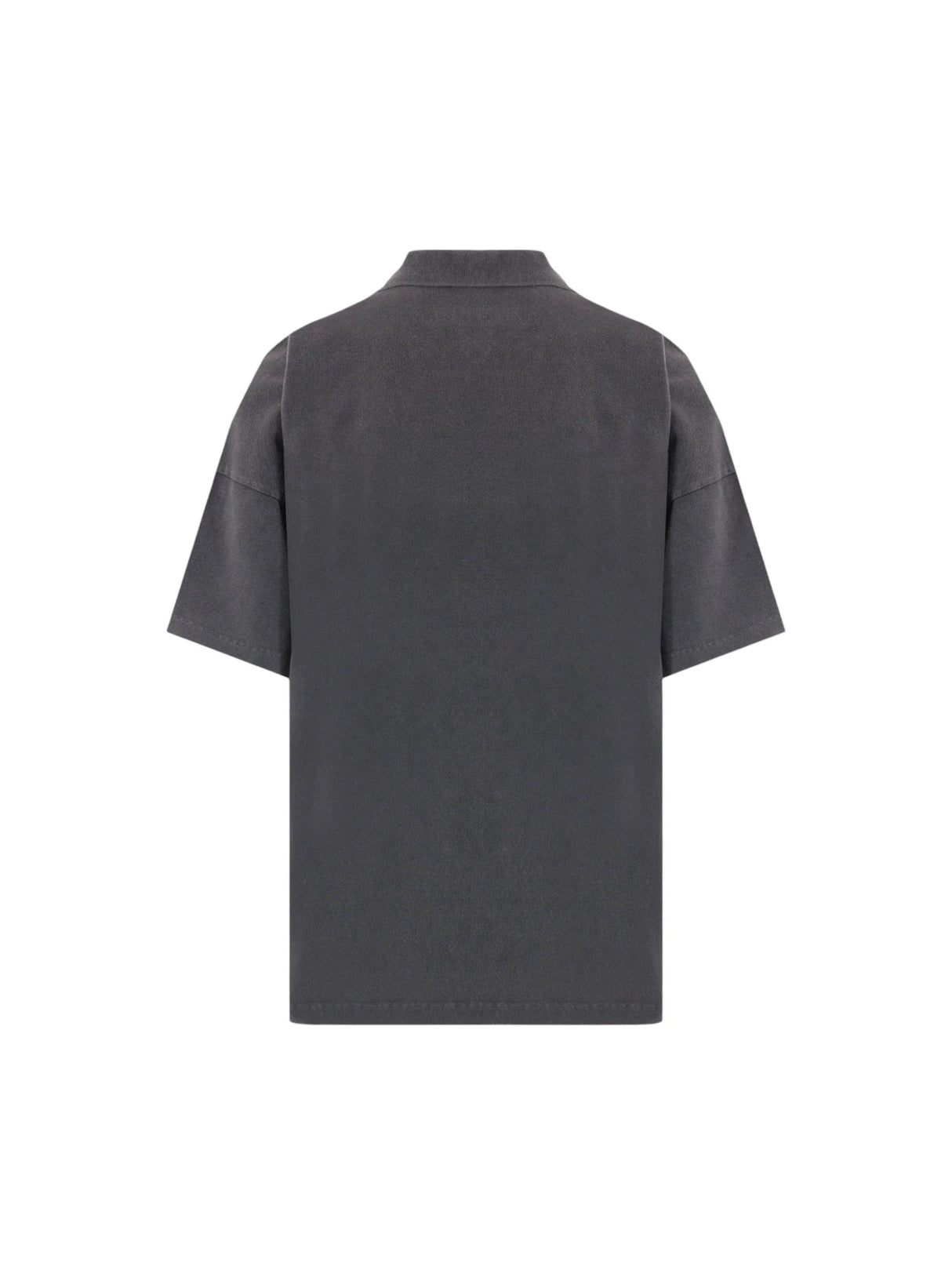 Logo Embroidered Piquet Oversized Polo-JW ANDERSON-JOHN JULIA