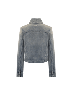 Kenzo Archive Japanese Denim Trucker Jacket-KENZO-JOHN JULIA