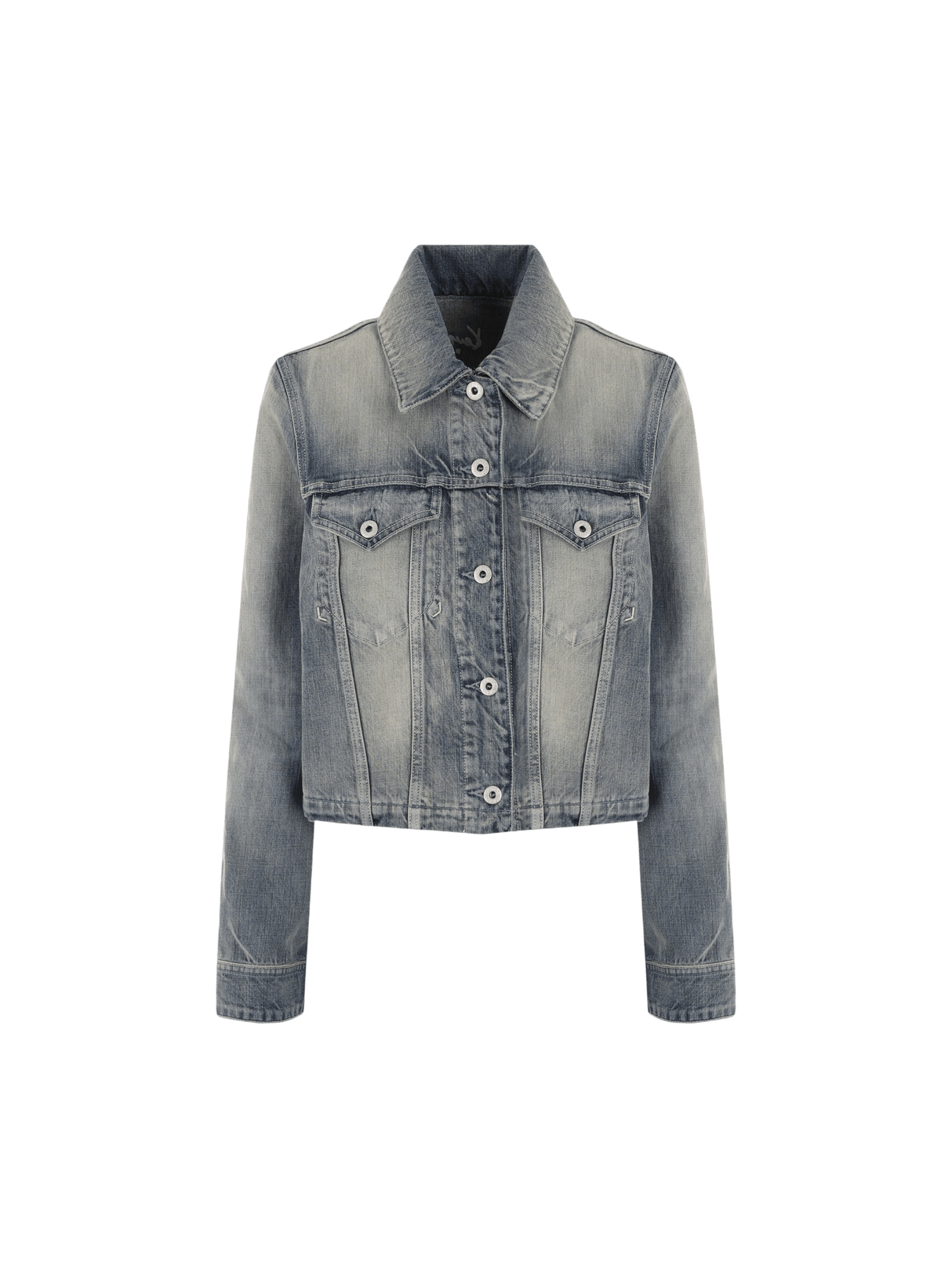 Kenzo Archive Japanese Denim Trucker Jacket-KENZO-JOHN JULIA