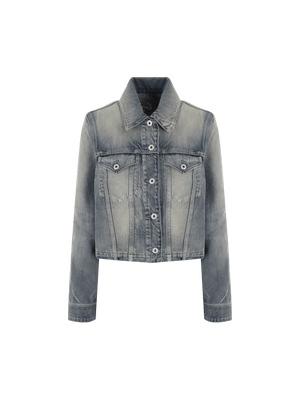 Kenzo Archive Japanese Denim Trucker Jacket-KENZO-JOHN JULIA