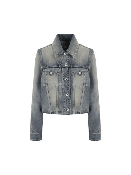 Kenzo Archive Japanese Denim Trucker Jacket-KENZO-JOHN JULIA