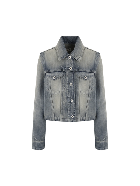 Kenzo Archive Japanese Denim Trucker Jacket-KENZO-JOHN JULIA