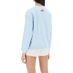 Blue Tiger Varsity Cotton Crew Neck Sweatshirt KENZO JOHN JULIA.