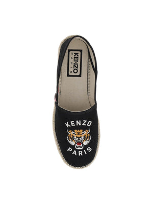 Canvas Espadrilles With Logo Embroidery