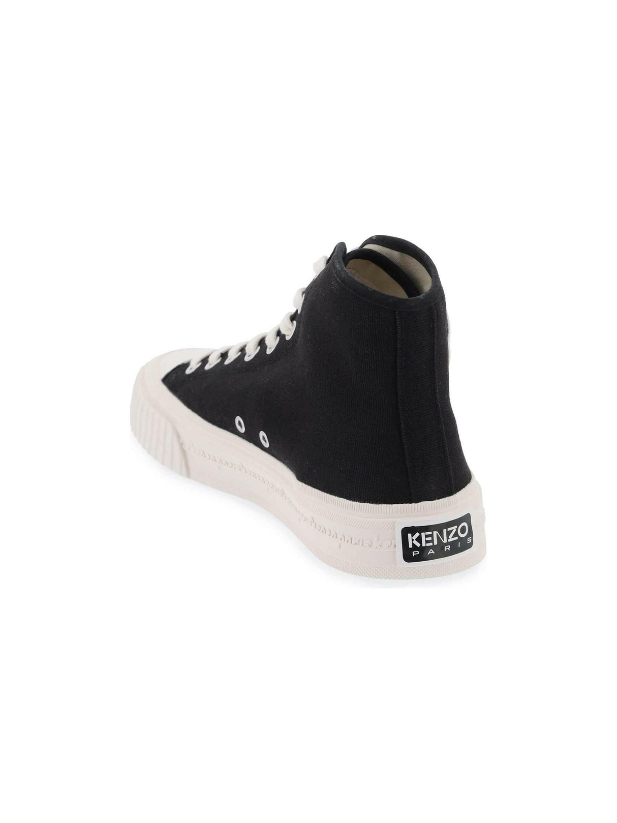 Canvas Foxy High-Top Sneakers KENZO JOHN JULIA.