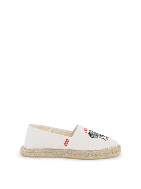 Canvas Espadrilles With Logo Embroidery