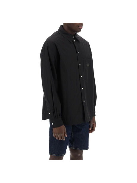 Cotton Canvas Overshirt KENZO JOHN JULIA.