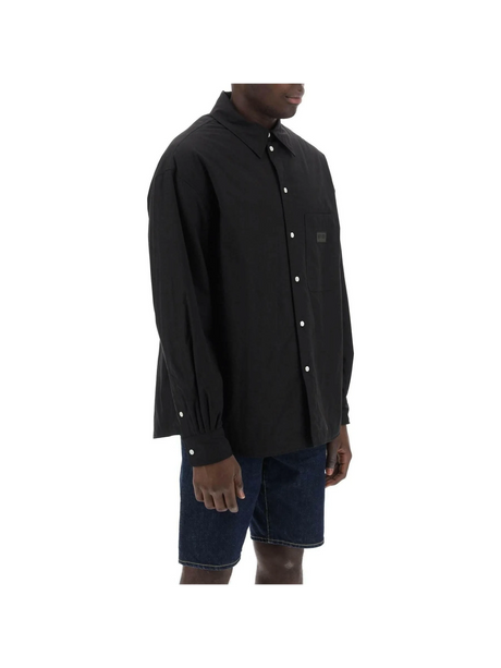 Cotton Canvas Overshirt KENZO JOHN JULIA.