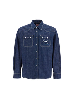 Denim Western Shirt For Men