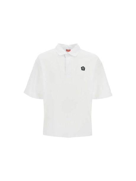 Embroidered Boke Flower 2.0 Polo Shirt.