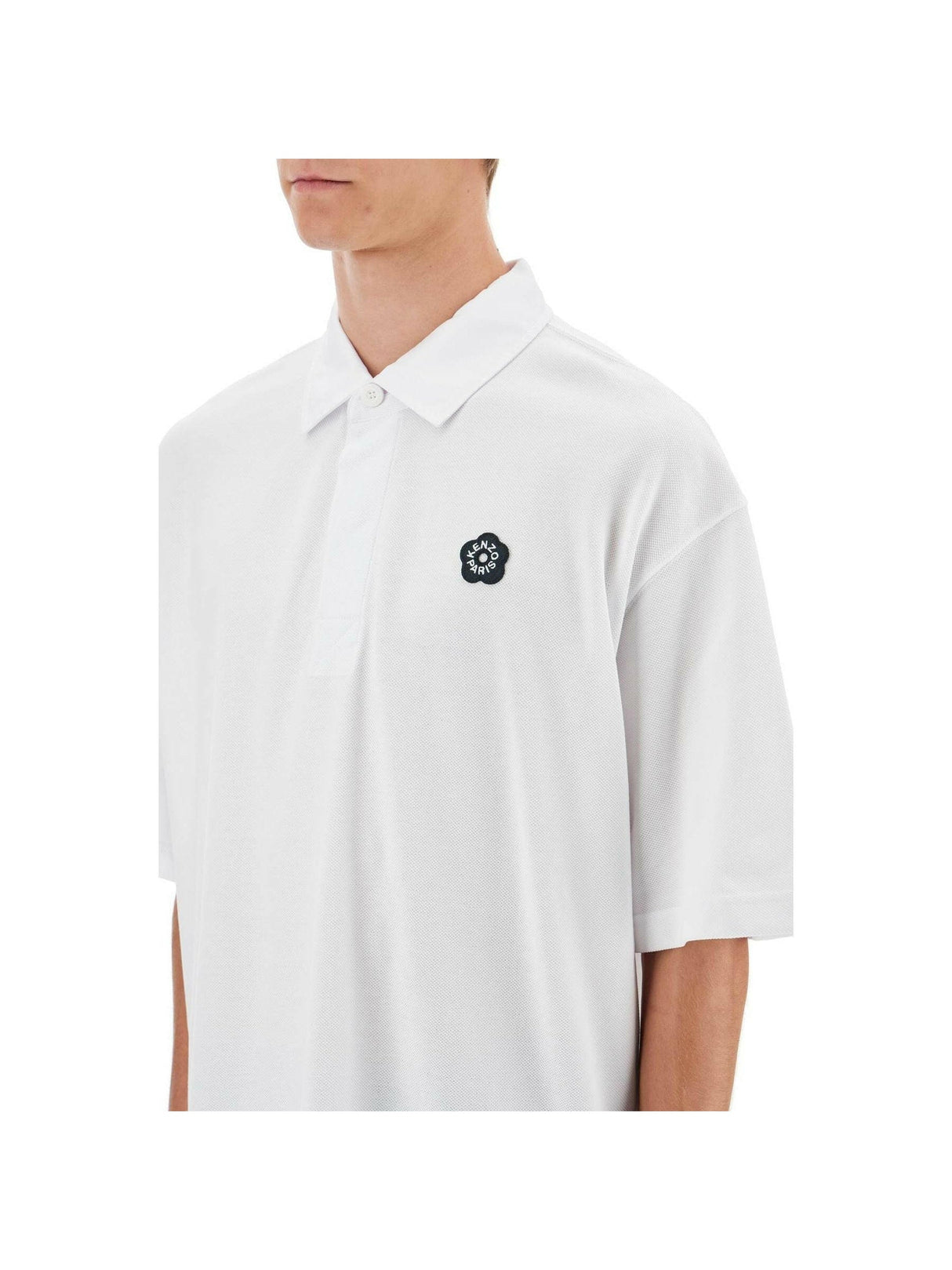 Embroidered Boke Flower 2.0 Polo Shirt.