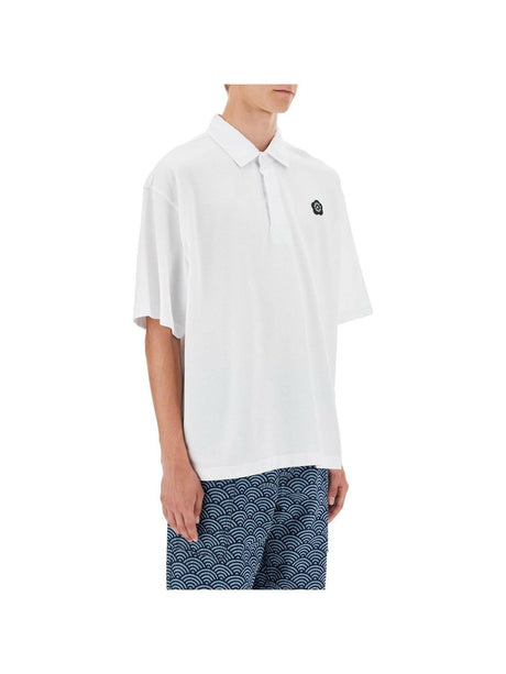 Embroidered Boke Flower 2.0 Polo Shirt.