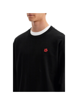 Embroidered Boke Flower Sweatshirt.