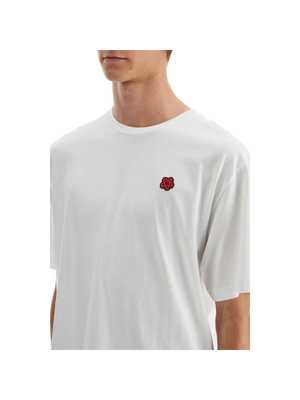 Embroidered Boke Flower T-Shirt.