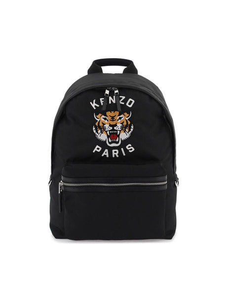 KENZO-Embroidered Kenzo Varsity Rucksack -JOHN JULIA.